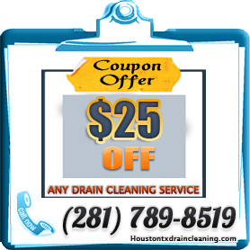 Our Offer coupon houston drain cleaning